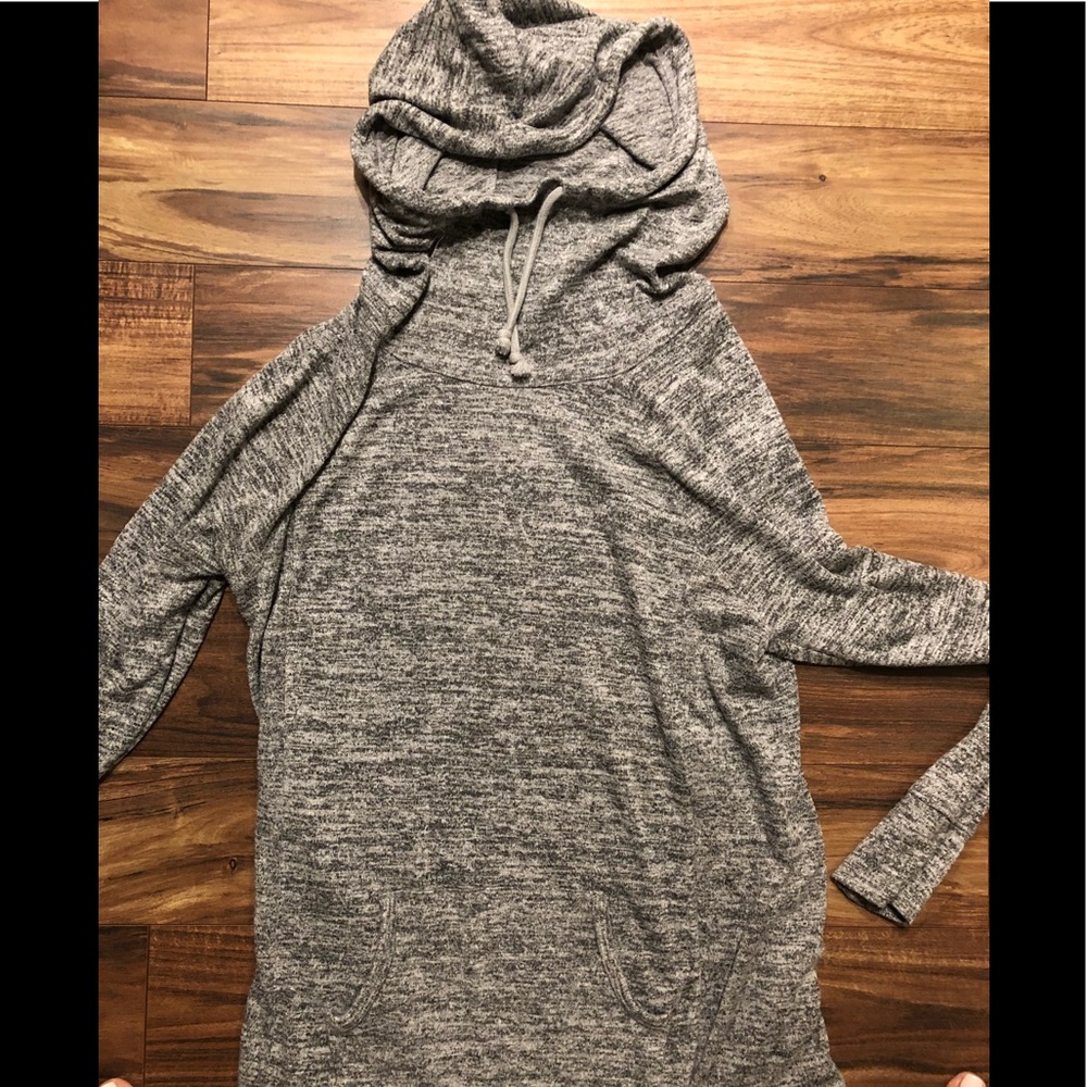 High neck top
